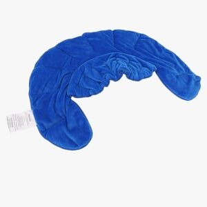New Turquoise Blue Microwavable Neck And Shoulder Pain Relief Pad With Bag